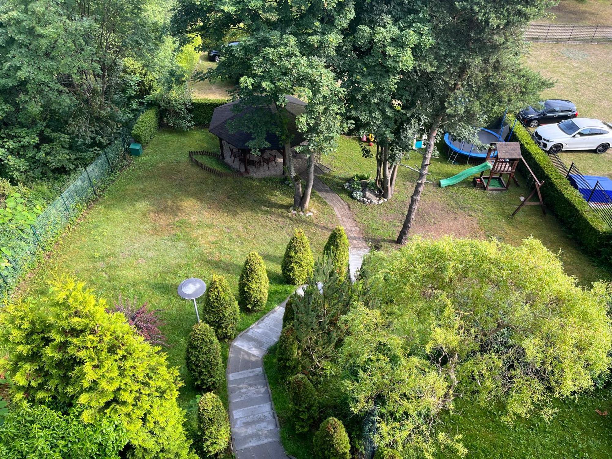 Jastrzębia Góra阿巴尔旅馆公寓 外观 照片
